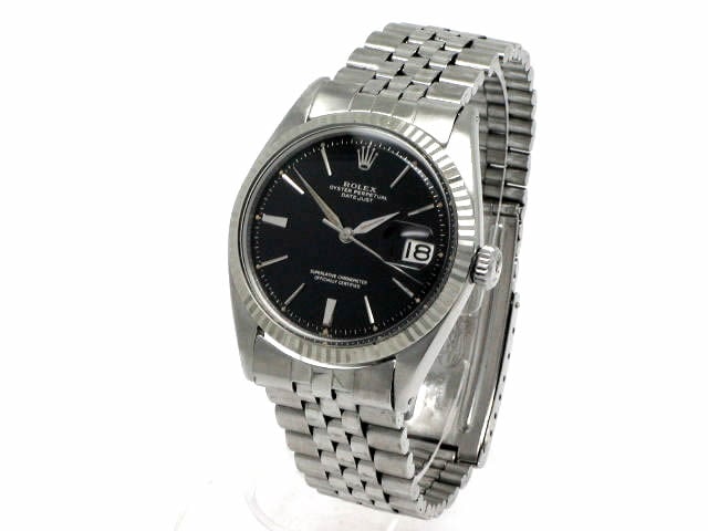 ロレックス 1601 オイスターパペチャル デイトジャスト 自動巻 OH済 1953年
