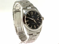 チュードル デカ薔薇 オイスターデイト ブラックダイアル