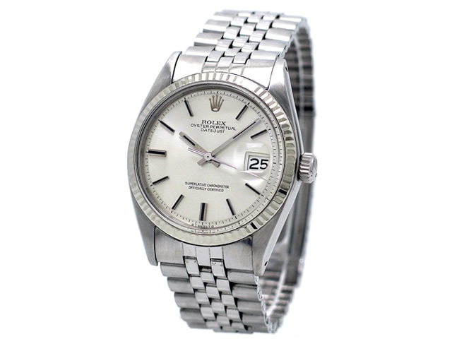 ロレックス デイトジャスト 自動巻き 【1601】 cal.1570【稼働品】 ロレックス デイトジャスト ワイドボーイ 自動巻き 1971年製 Ref