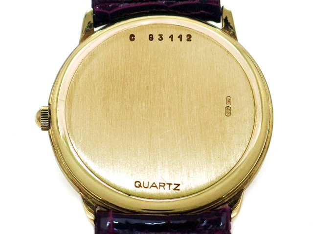 オーデマピゲ 18KYG ラウンド 2針 クオーツ メンズ USED Audemars Piguet