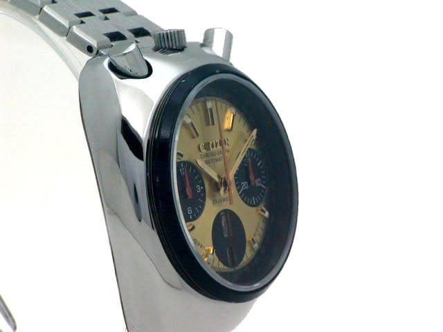 シチズン　クロノグラフ　オートマチック　自動巻き シチズン ツノクロノ チャレンジタイマー 1971年製 自動巻き