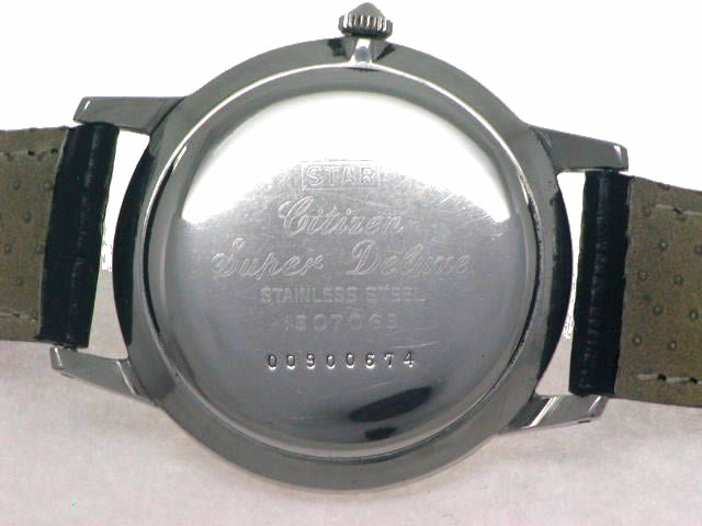 シチズン　スーパーデラックス　手巻き時計 スーパーデラックス：歴代モデル：シチズンのキセキ ［CITIZEN