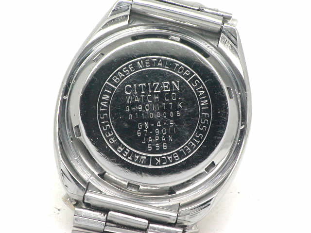 シチズン ツノ クロノグラフ 4-901177K 自動巻 OH済 昭和45年