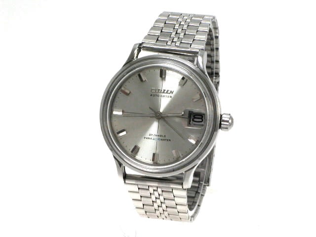 シチズン オートデーター 27石 自動巻 OH済 昭和36年　