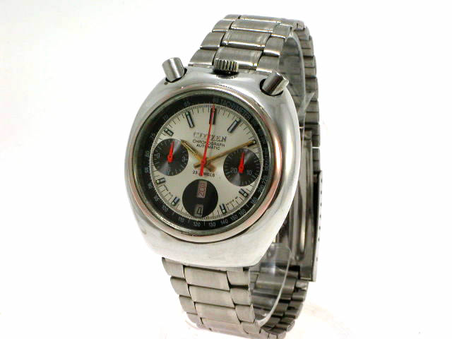 シチズン ツノ クロノグラフ 4-901193K 自動巻 1968年製