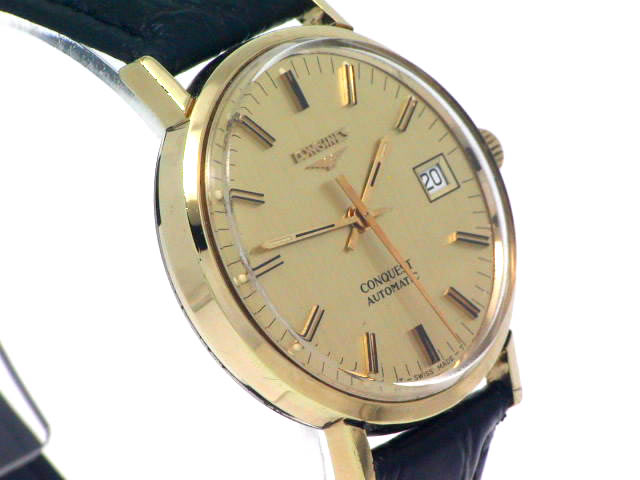 ロンジン コンクエスト オートマチック デイト OH済 1970年代 Longines