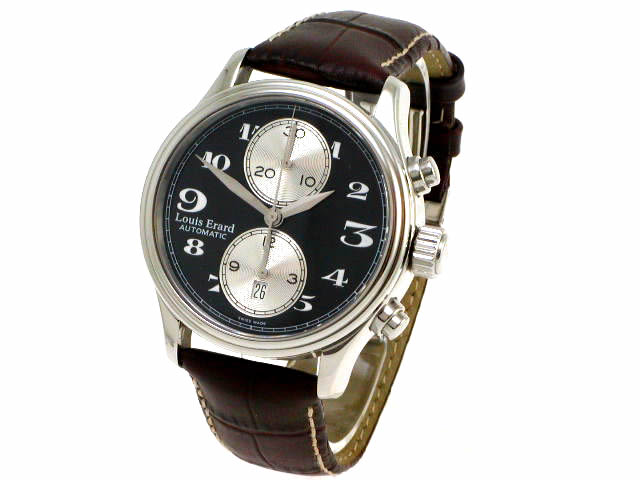 ルイ・エラール 73255 AA09 ヘリテージ 2カウンタークロノグラフ USED