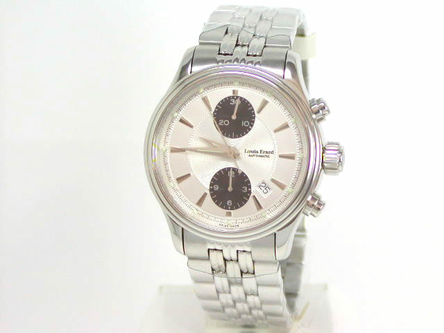 ルイ・エラール 2カウンタークロノグラフ SSブレスレット