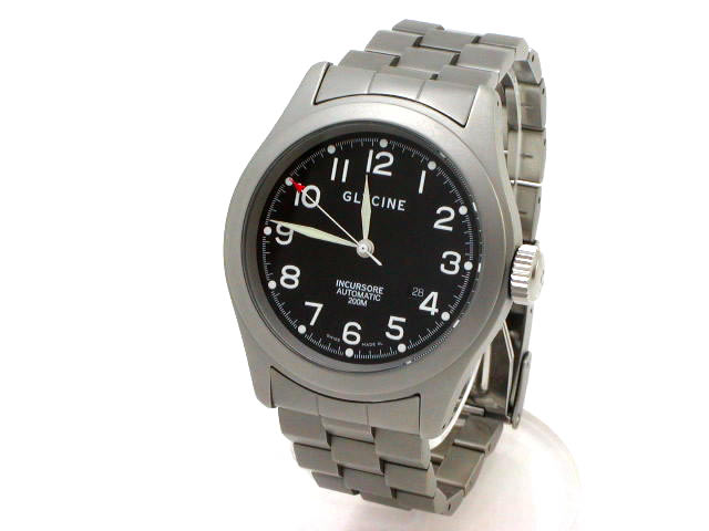 スイス製 グリシン インクルソーレ 200m 自動巻 46mm USED