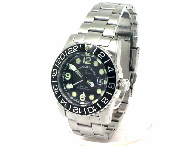 ゼノ 6349Q-BK-MT クオーツ USED