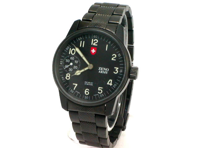 ゼノ アーミー 6558 スモールセコンド ユニタス手巻 USED
