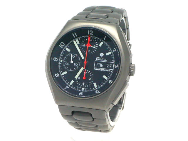 チュチマ 760-02 ミリタリークロノグラフ レマニア5100 OH済 USED