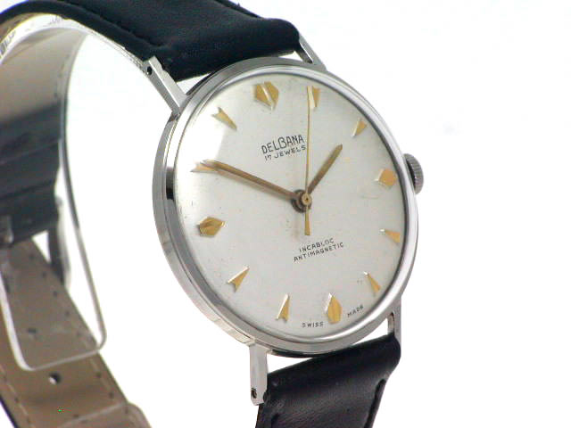 デルバナ 17石 手巻 スイス製 OH済 1950年代