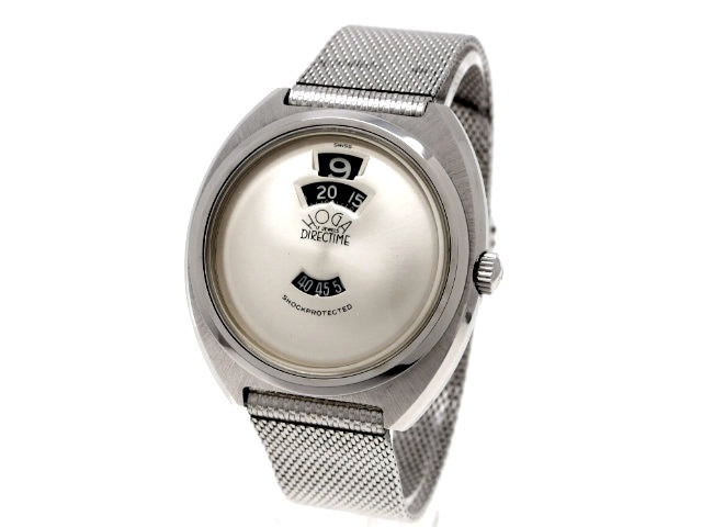 ❬希少・美品・ヴィンテージ❭HOGA(ホガ)DIRECTIMEジャンピングアワー ホガ HOGA DIRECTIME ジャンピングアワー アナデジウォッチ