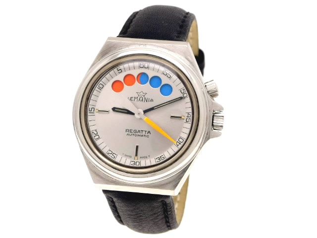 レマニア レガッタ Ref.9856 Cal.1345 自動巻 OH済 1980年代　