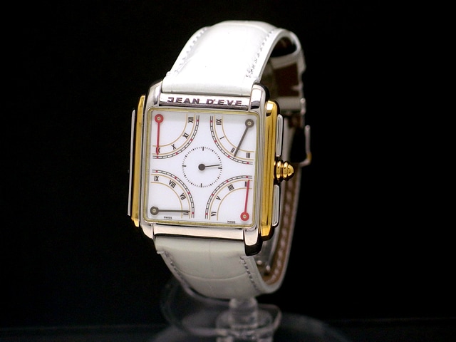 ジャンイヴ クァルタ D9.24.62 レトログラード クオーツ USED