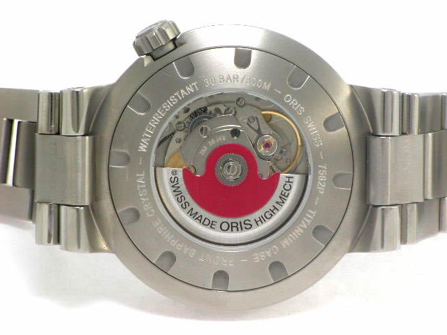 専用【希少】オリス　ORIS 7562P 自動巻　チタン　デイト　ブルー 専用【希少】オリス ORIS 7562P 自動巻 チタン デイト ブルー