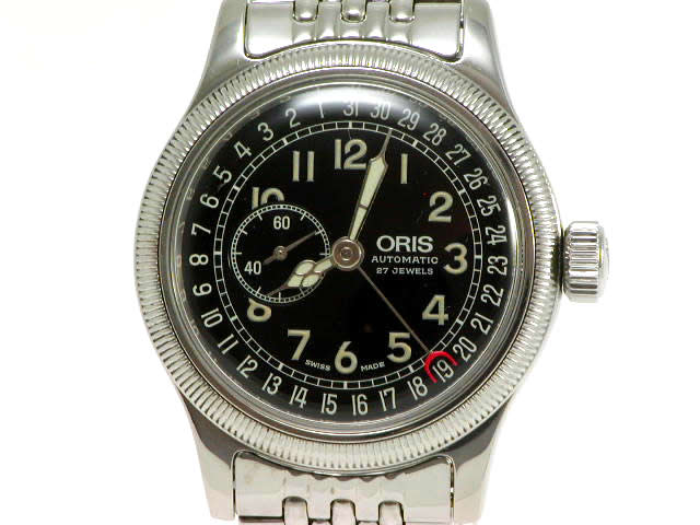オリス ビッグクラウン ポインターデート 7463B USED Oris