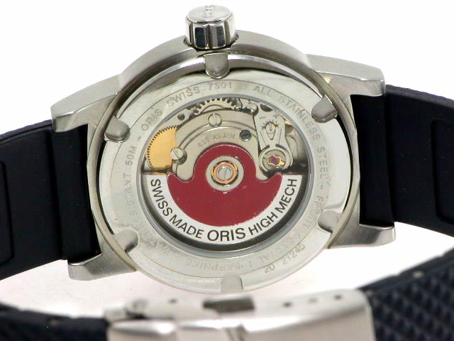 絶版 オリス ビッグクラウン BC3 径35mm ラバー ブルー 635 7501