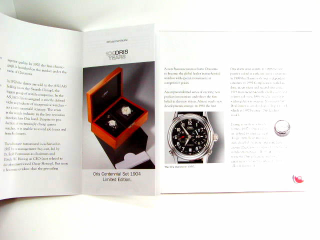 100 ORIS YEARS ORIS100周年記念誌 日本語版 100 ORIS YEARS ORIS100周年記念誌 日本語版