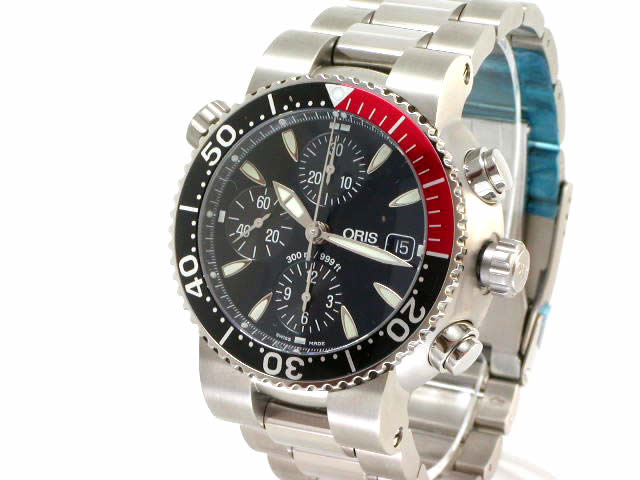 オリス TT1 チタン ダイバーズ クロノグラフ チタンブレス
