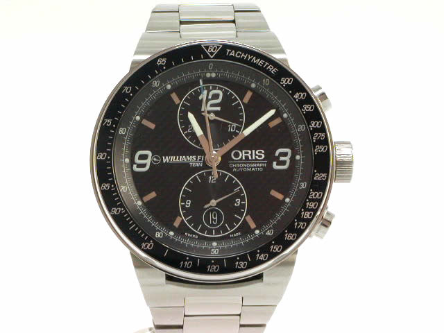 オリス ウィリアムズ クロノグラフ USED