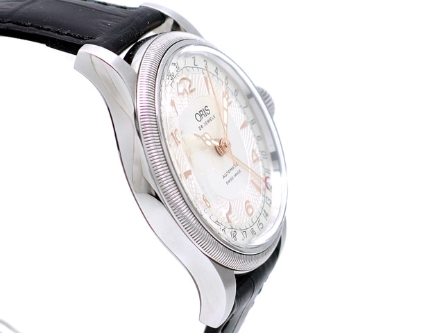 オリス ORIS 7543 ポインターデイト 自動巻き オリスコピー ビッククラウンポインターデイト 754自動巻き