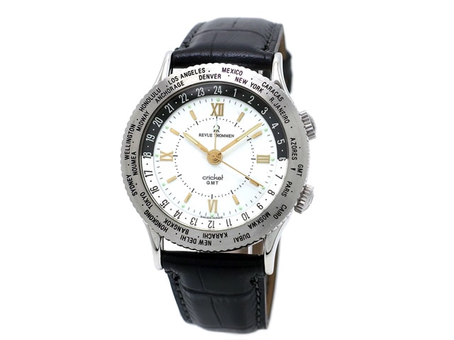 レビュートーメン　クリケット　GMT ワールドタイム　手巻き　世界1400本限定 レビュートーメン クリケット GMT 7910003 1400本限定生産 手巻