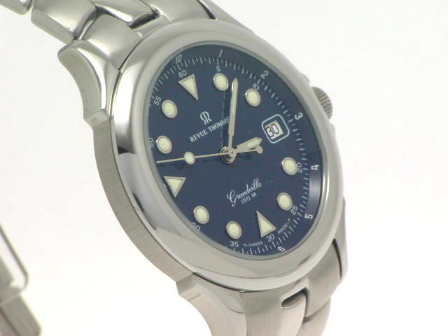 レビュートーメン グランビル 34mm 6910004BE/M クオーツ 未使用 Revue