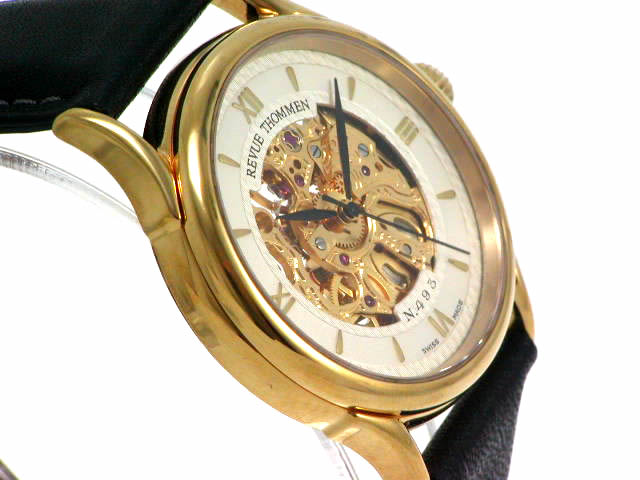 レビュートーメン スケルトン GP 手巻 USED Revue Thommen