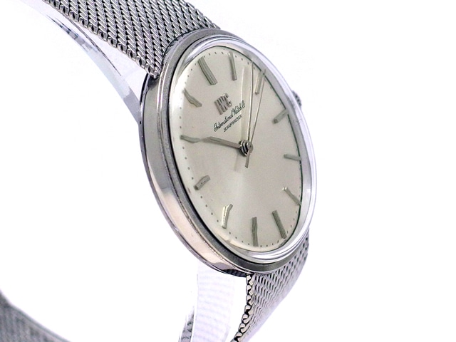 希少】IWC R1214 Cal.402 17石手巻 一体型ブレス OH済 1965年製