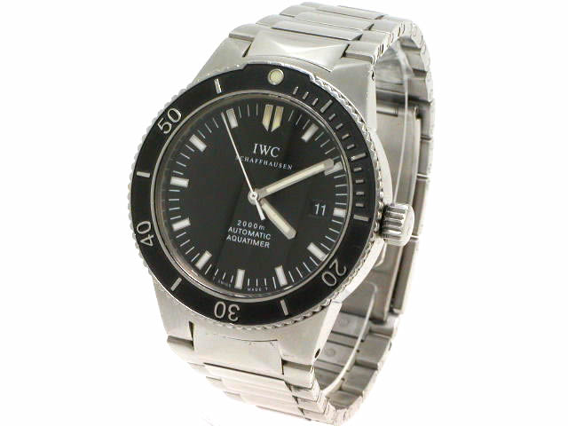 IWC GTS アクアタイマー SS Ref.3536-02 自動巻 USED OH済　