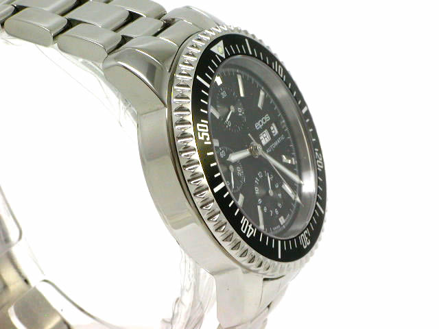 エポス ダイバー クロノグラフ SS 3365BKM USED spos