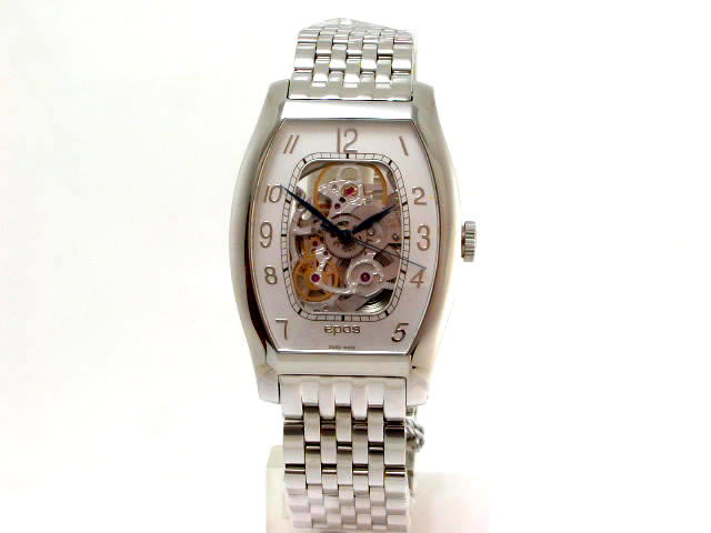 【超希少●廃番品】エポス　自動巻き　トノー　スケルトン　3359SQ11BK m44165588861_1.jpg?1630118246
