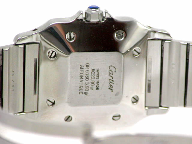 カルティエ サントス ガルベ SM 自動巻 カルティエ サントスガルべ SM コンビ 自動巻き | Ante Official select