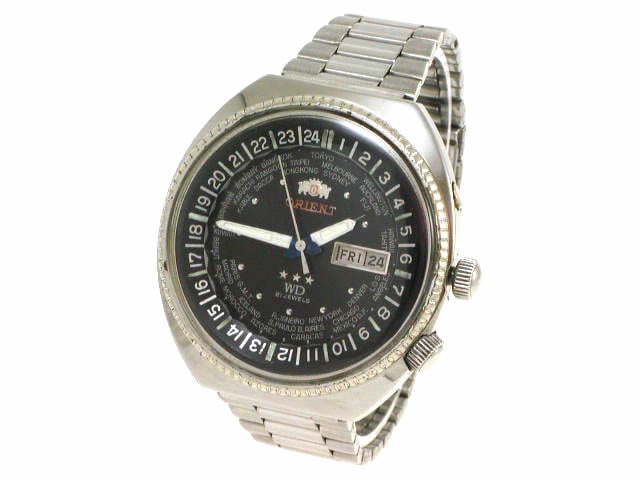 オリエント WD GMT 自動巻 OH済み 1970年代　