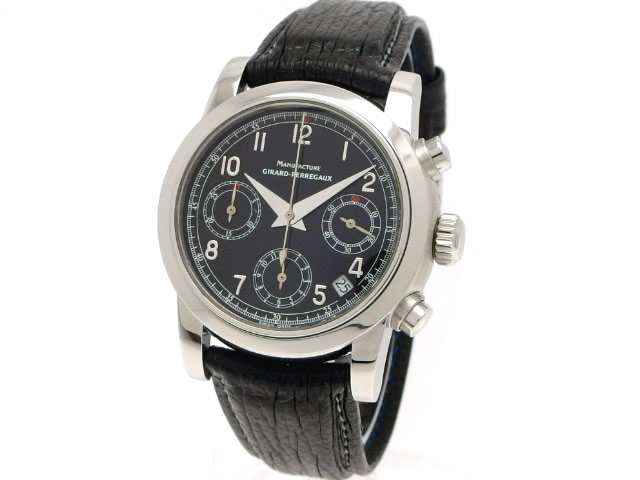 ＯＨ済　希少　ジラールペルゴ　天文台クロノメーター　39石　リシュヴィル　腕時計 ジラール・ペルゴ GP Girard-Perregaux 39石 クロノメーター検定
