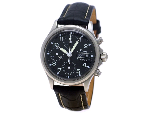 ジン 356 フリーガー クロノグラフ バルジュー7750 自動巻 OH済 USED