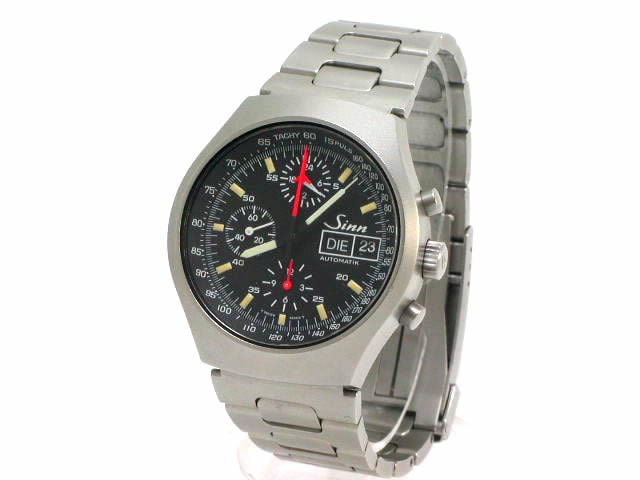 ジン 157 パイロット レマニア クロノグラフ 自動巻 USED OH済　