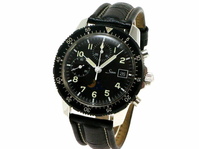 ジン 103B クロノグラフ ムーンフェイズ 自動巻 USED　