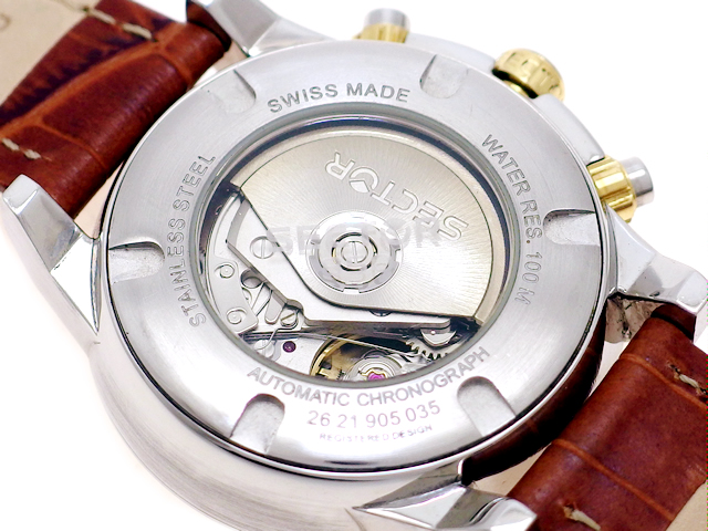 セクター 850 クロノグラフ バルジュー7750 自動巻 OH済 USED