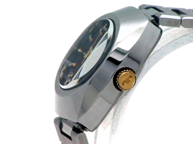 テクノス レディファイヤーバード 5面カットガラス 自動巻 OH済