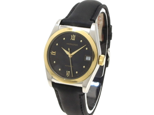 ハミルトン クラシック 7040 A2N SS/18Kベゼル 自動巻 OH済 USED