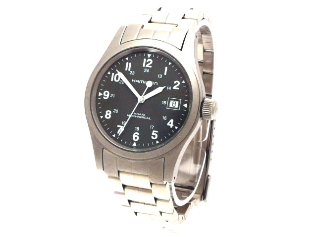 ハミルトン カーキ キング H69419363 手巻 SSブレス USED