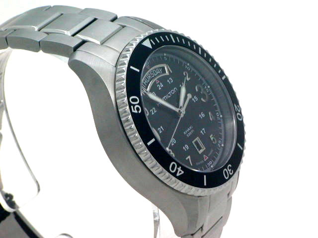 時計 HAMILTON KING KHAKI SCUBA H64511133 Relógio Hamilton Khaki Field King Automático H64455133