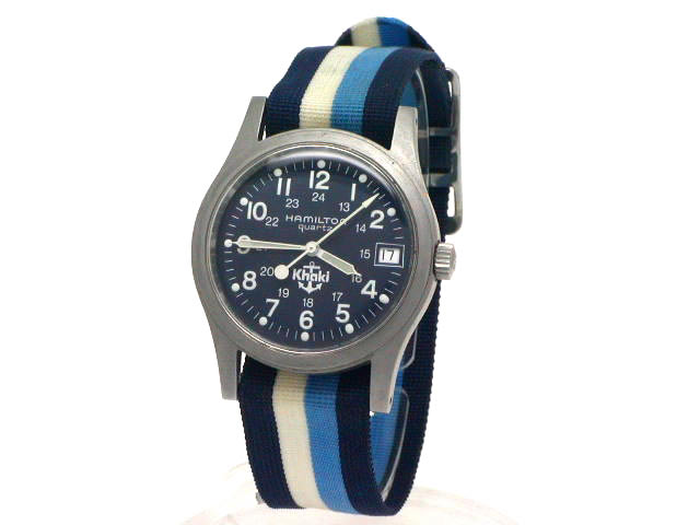 ハミルトン カーキ フィールド 9797 33ミリ クオーツ USED