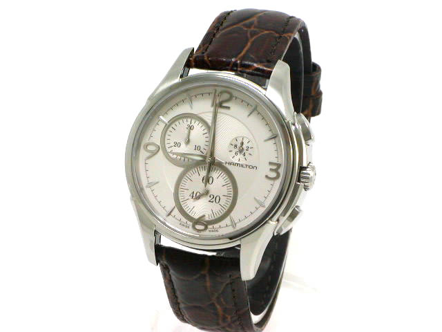 ハミルトン ジャズマスター H32372555 クオーツ クロノグラフ USED　