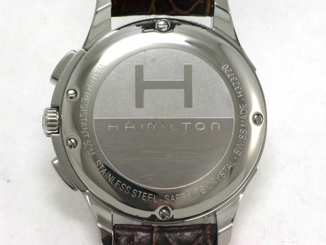 ハミルトン ジャズマスター H32372555 クオーツ クロノグラフ USED 