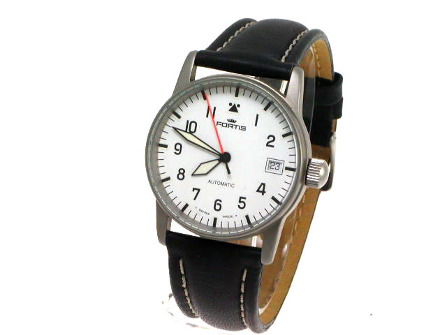 フォルティス パイロット ホワイトダイヤル 620 1042 1 自動巻 デッドストック　