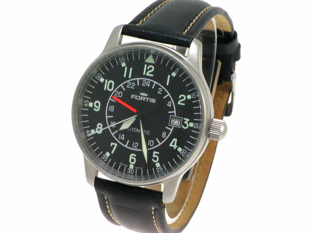 フォルティス パイロット  GMT　596 10.11 自動巻 デッドストック　